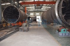 內蒙古煤泥烘干機生產線制造現(xiàn)場